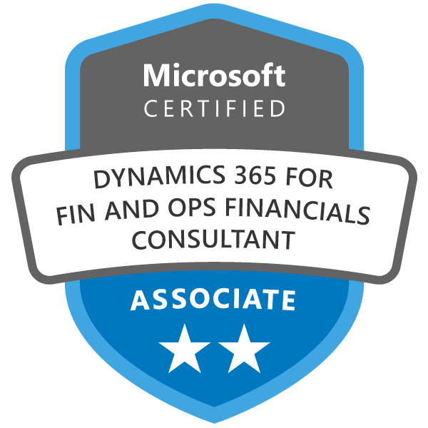 D365 Supply Chain Management, Finance Associate